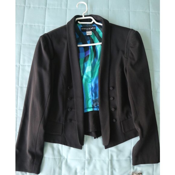 Bianca Nygard Crop Open Front Blazer - Picture 3 of 12
